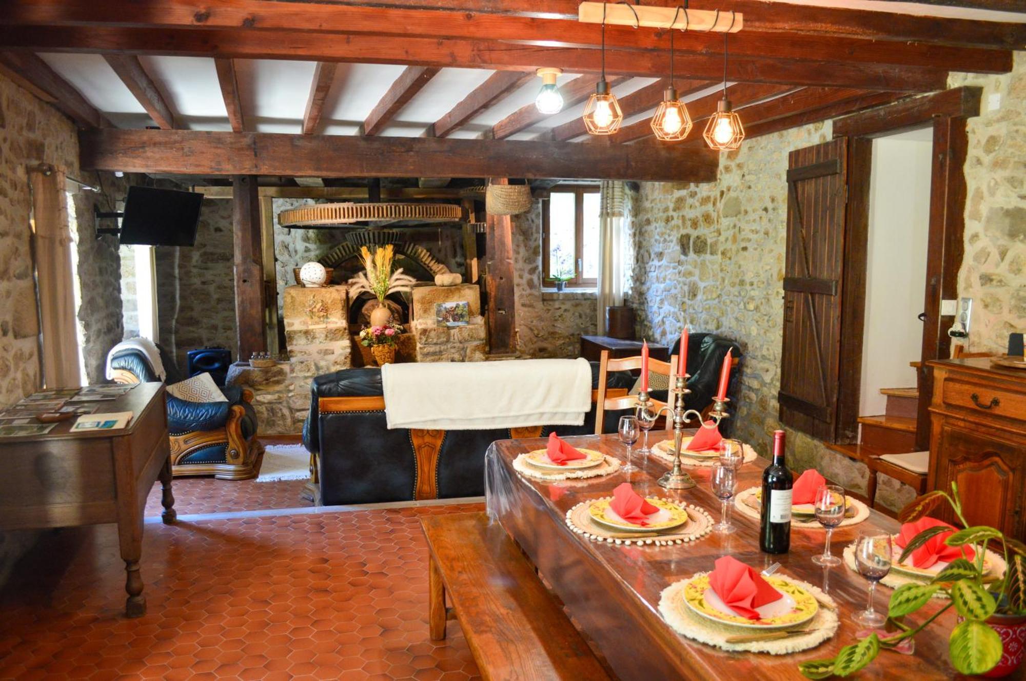 Authentique Moulin Tout Inclus-Moulin De Lavaugarde Thauron エクステリア 写真